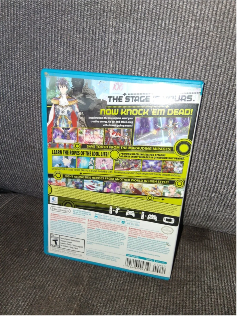 Nintendo Tokyo Mirage Sessions #FE Wii U RPG JRPG NTSC-U/C T No Manual 2016